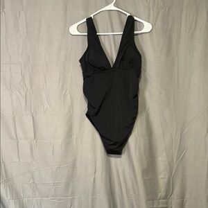Isabel and Ingrid Maternity Black Swimsuit